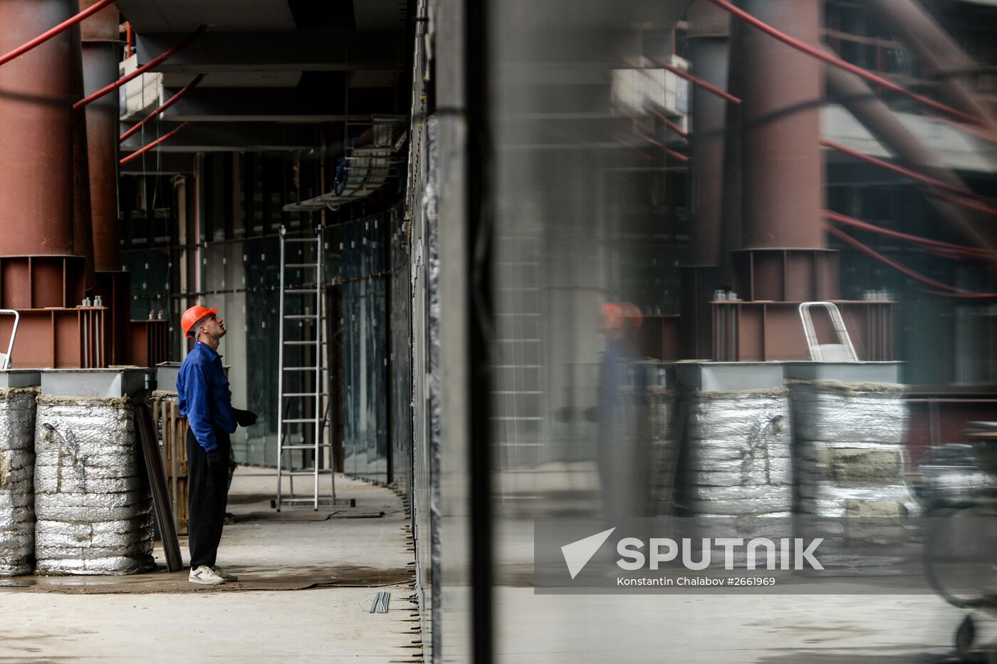 Construction of Zenit Arena