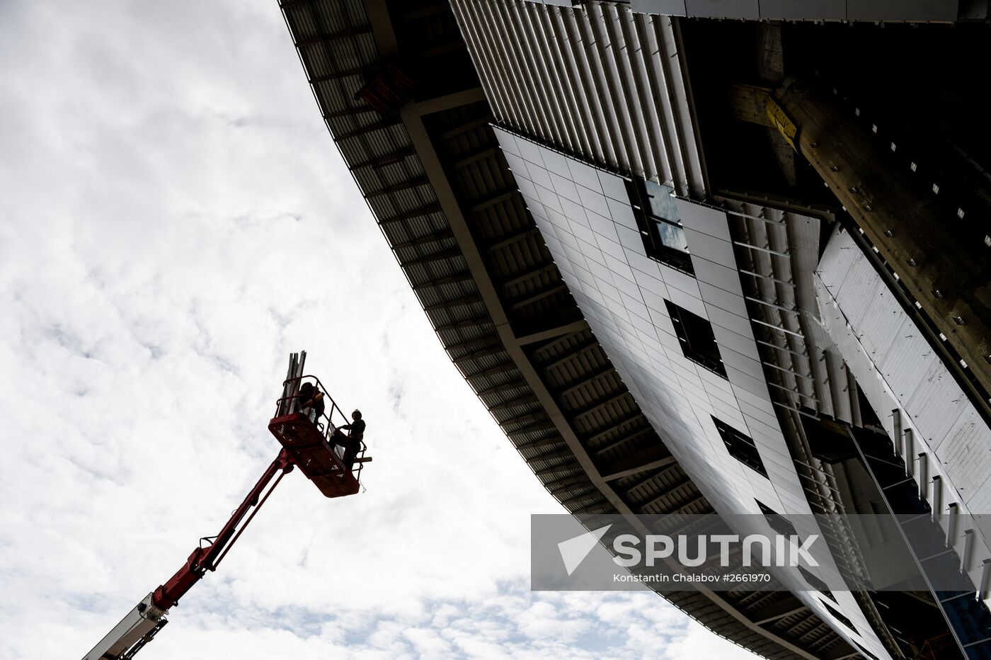 Construction of Zenit Arena