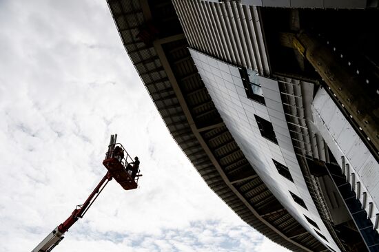 Construction of Zenit Arena