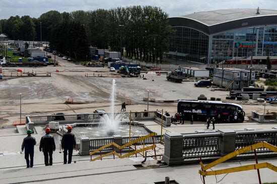 Construction of Zenit Arena