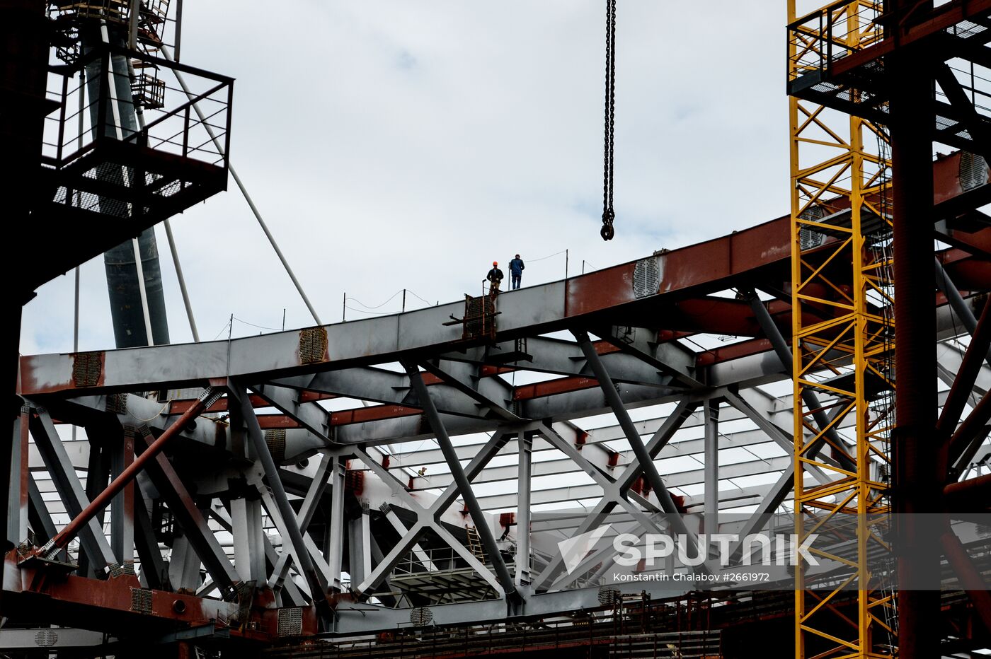 Construction of Zenit Arena