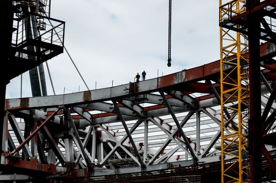 Construction of Zenit Arena