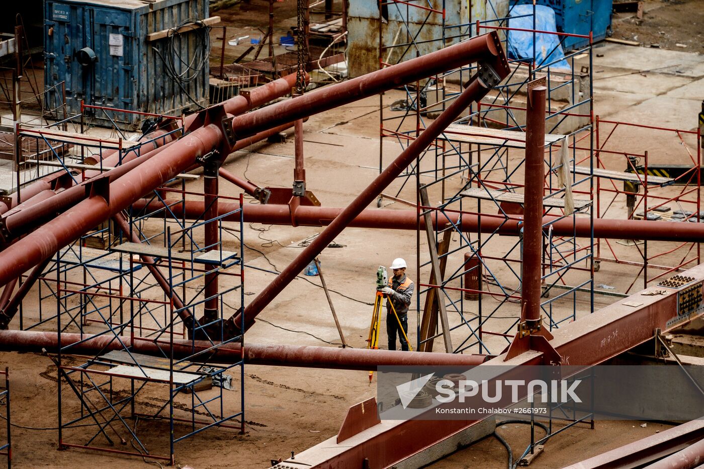 Construction of Zenit Arena