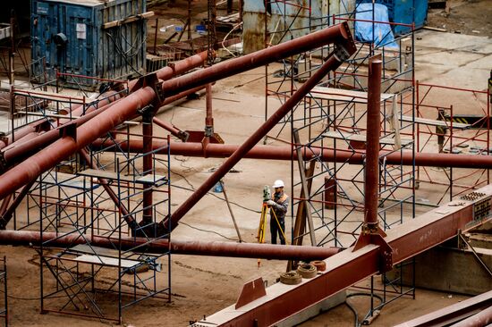 Construction of Zenit Arena