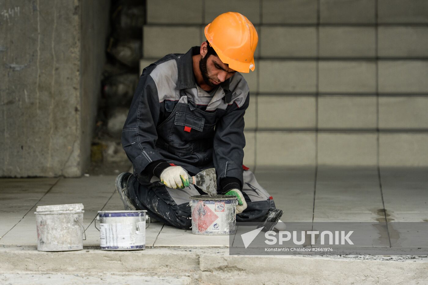 Construction of Zenit Arena