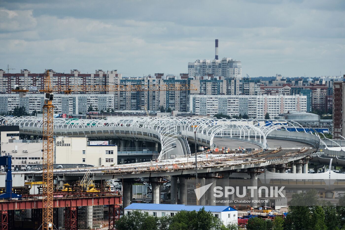 Construction of Zenit Arena