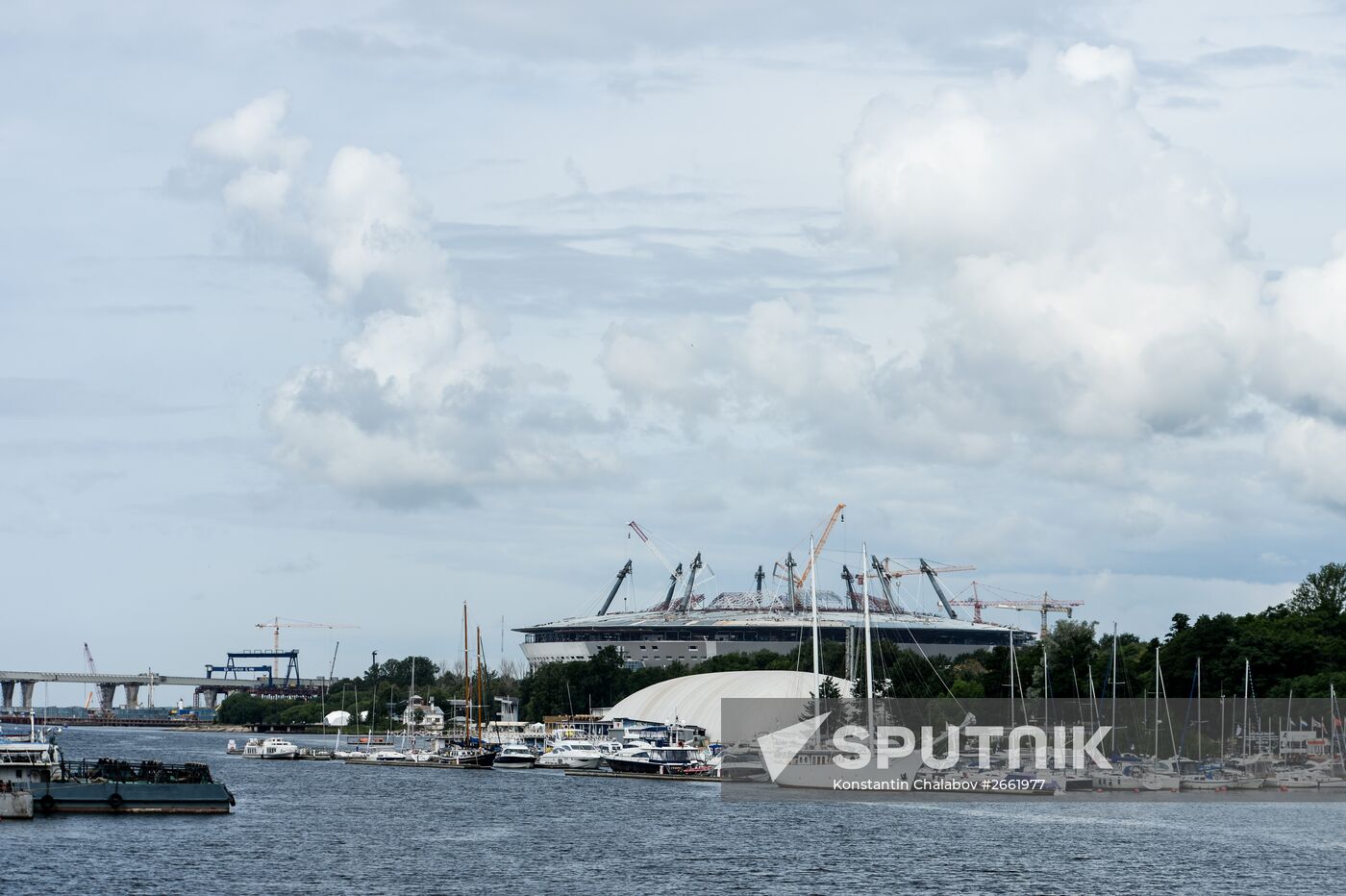 Construction of Zenit Arena
