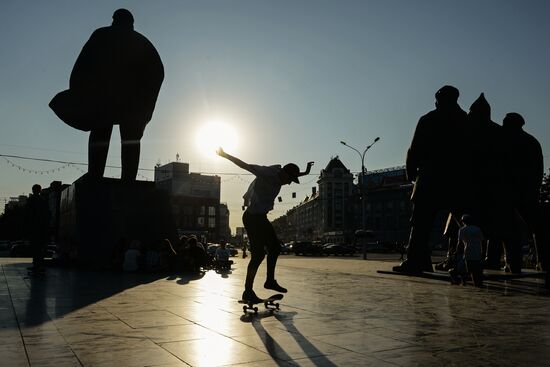 Summer in Novosibirsk