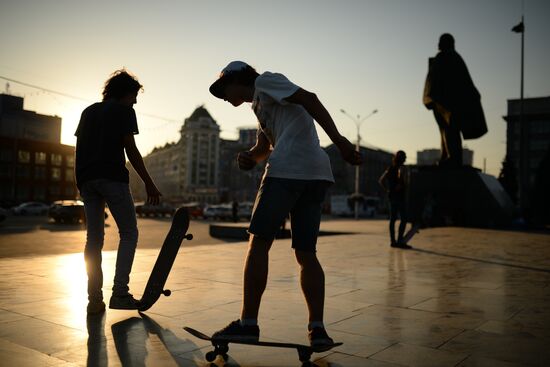 Summer in Novosibirsk
