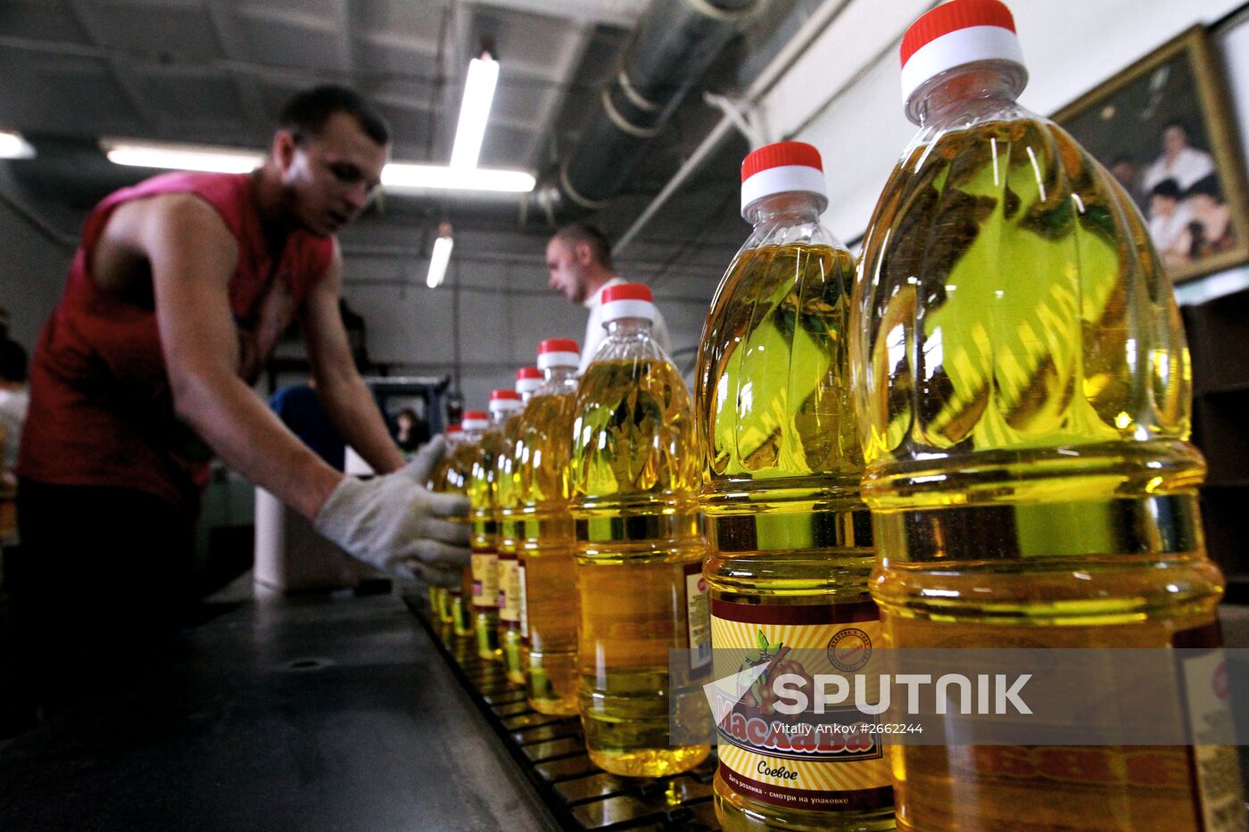 The Primorye Soy butter, oil and fat integrated works in Ussuriisk