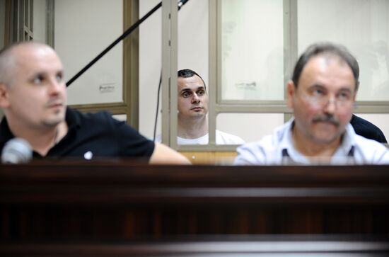 Initial hearings on criminal case against Ukrainian film-maker Oleg Sentsov