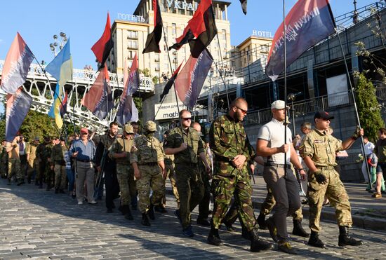 Right Sector public meeting in Kiev