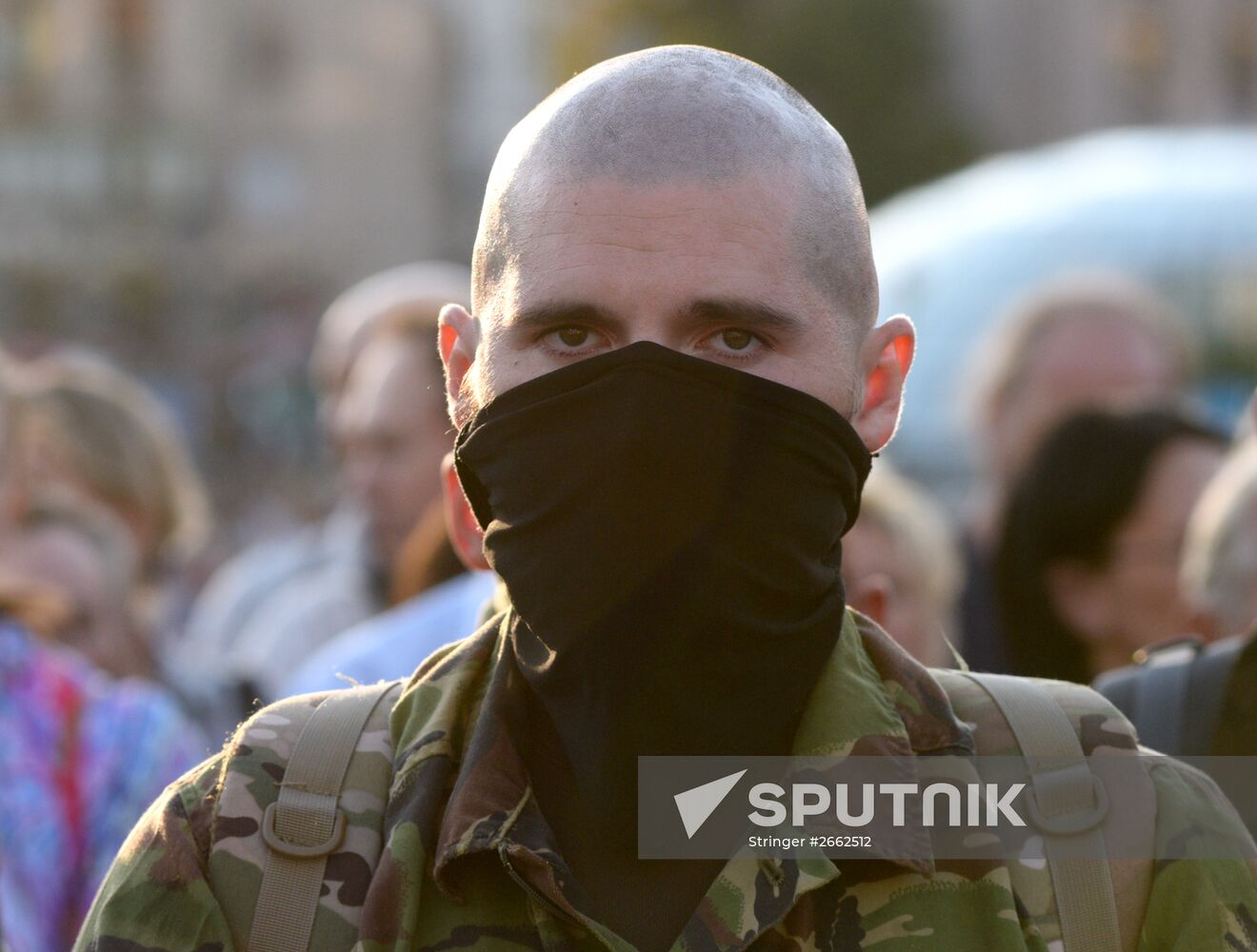 Right Sector public meeting in Kiev