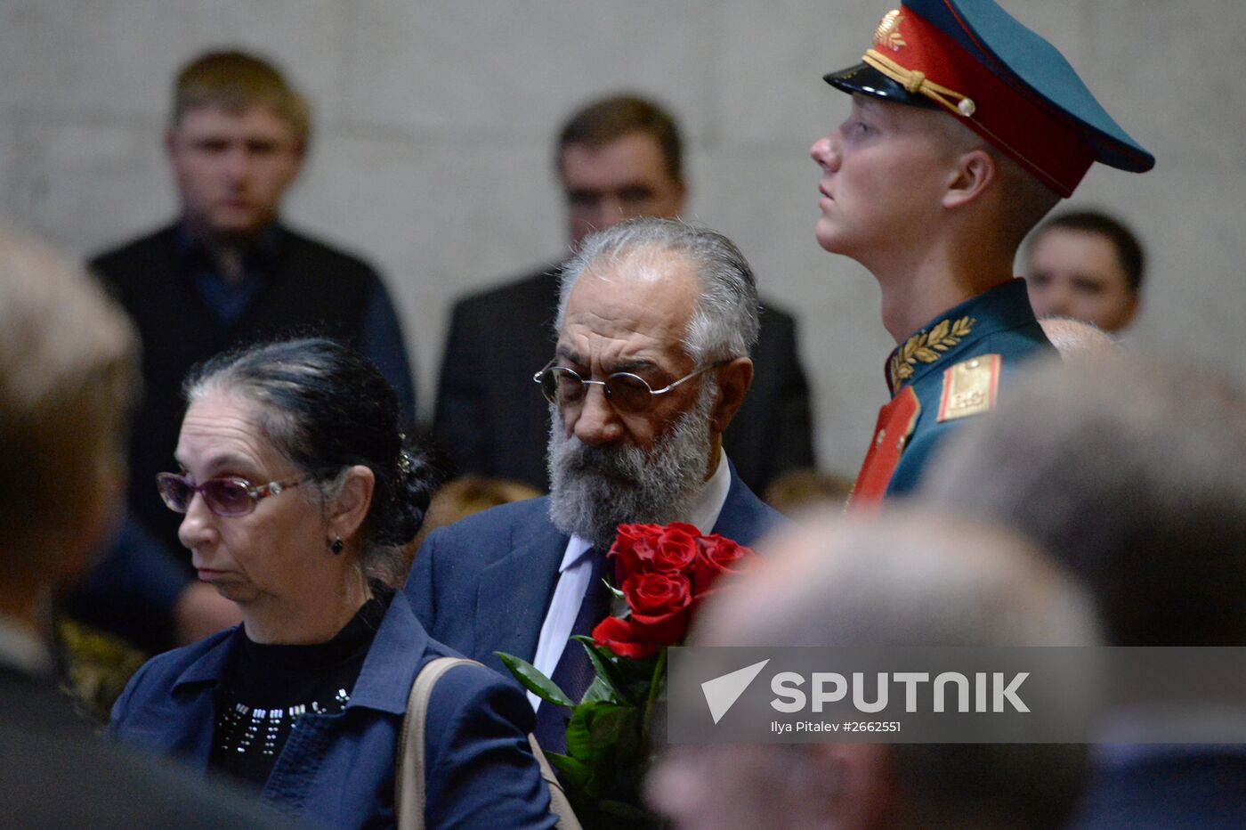 Paying last respects to Gennady Seleznyov