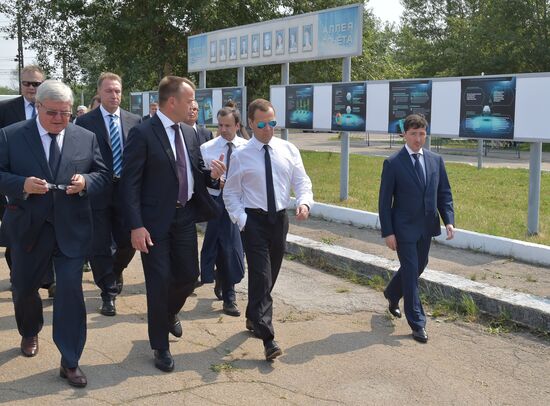 Dmitry Medvedev's working visit to Irkutsk Region