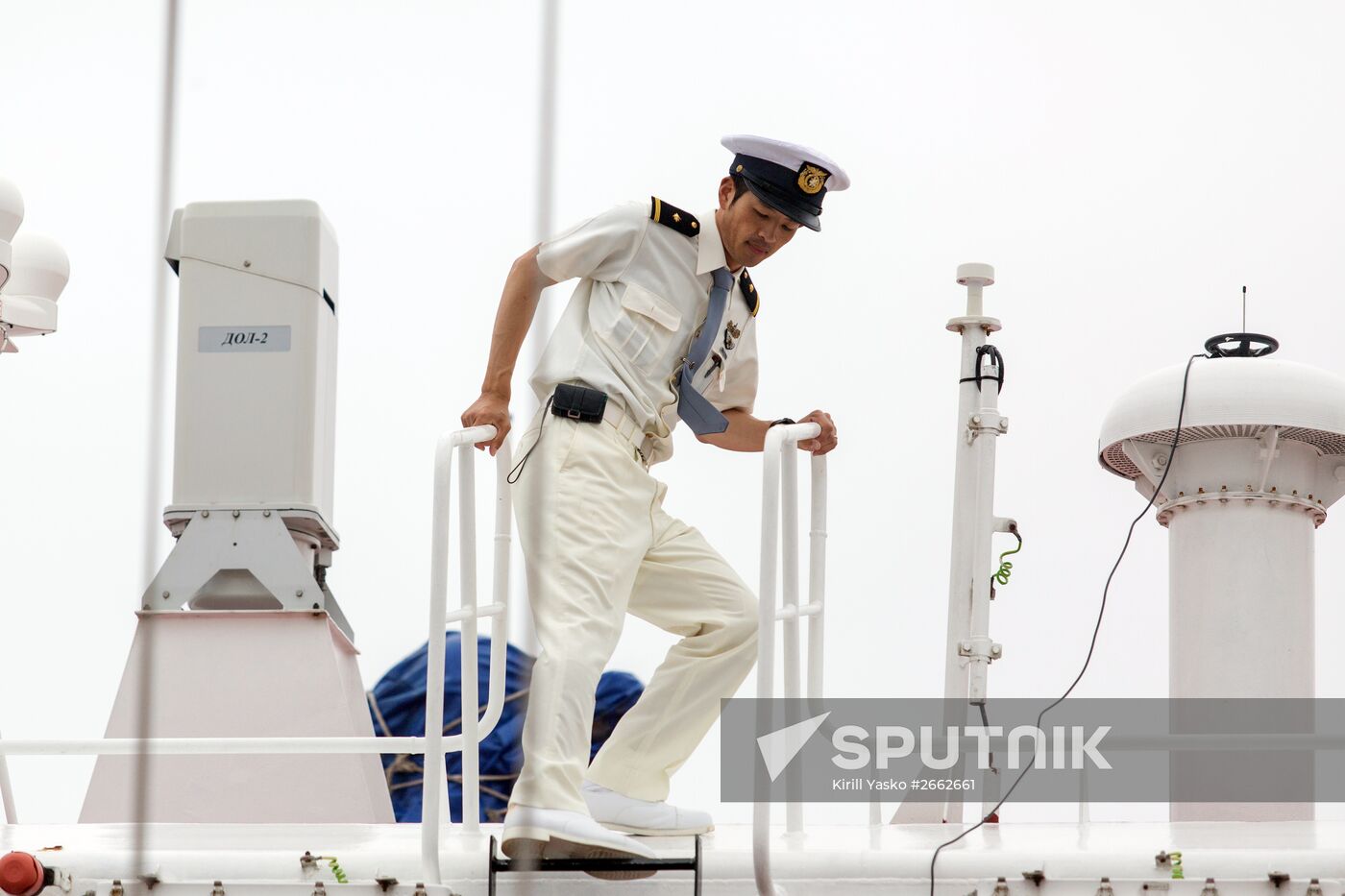 Russian-Japanese border guard drill in Sakhalin
