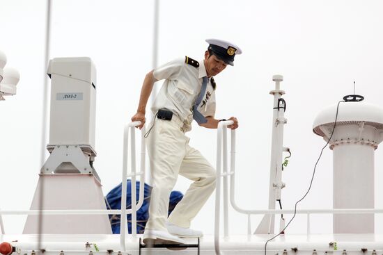 Russian-Japanese border guard drill in Sakhalin