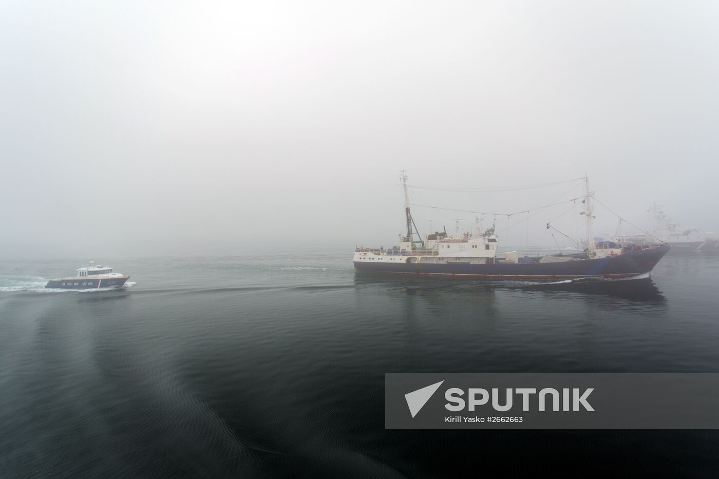Russian-Japanese border guard drill in Sakhalin