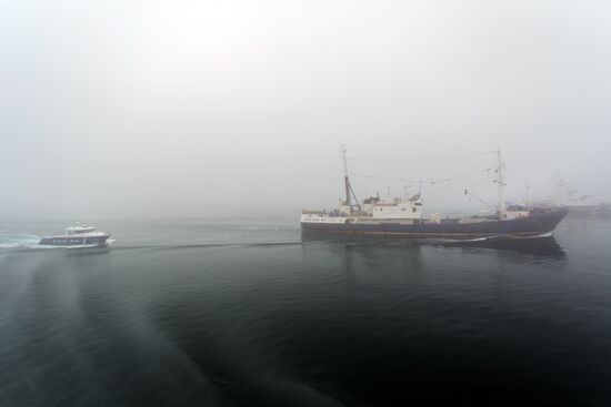 Russian-Japanese border guard drill in Sakhalin