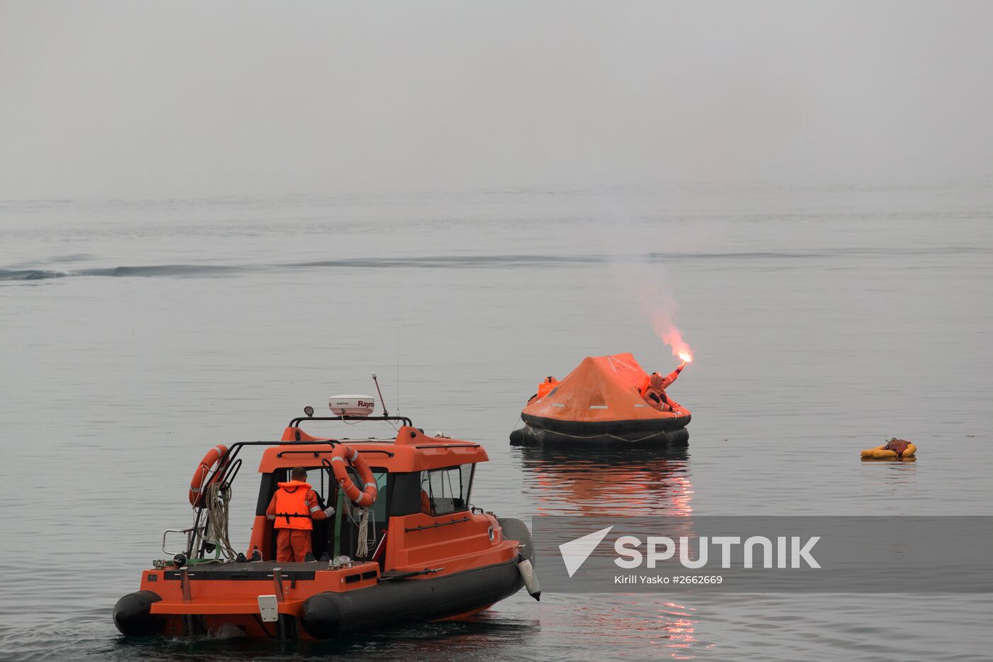 Russian-Japanese border guard drill in Sakhalin