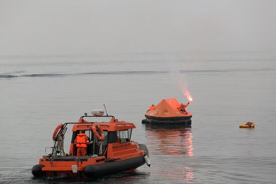 Russian-Japanese border guard drill in Sakhalin