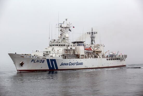 Russian-Japanese border guard drill in Sakhalin