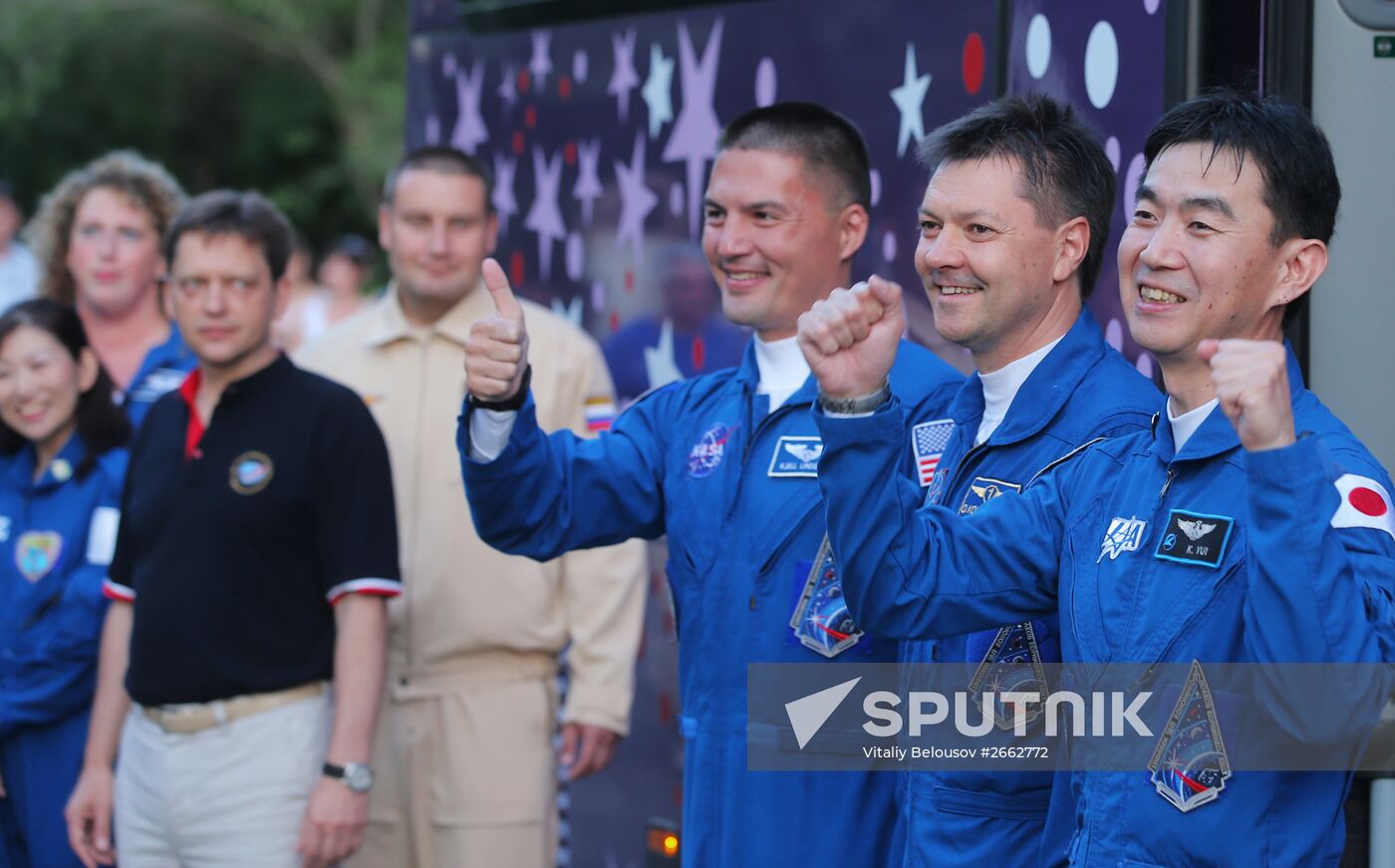 Soyuz TMA-17M launch from Baikonur cosmodrome