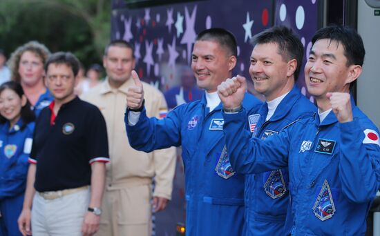 Soyuz TMA-17M launch from Baikonur cosmodrome