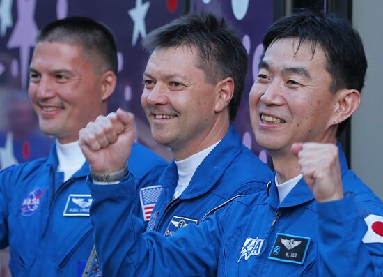 Soyuz TMA-17M launch from Baikonur cosmodrome