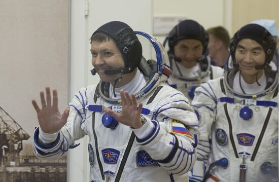 Soyuz TMA-17M launch from Baikonur cosmodrome