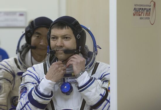 Soyuz TMA-17M launch from Baikonur cosmodrome