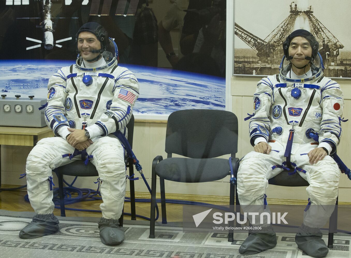 Soyuz TMA-17M launch from Baikonur cosmodrome