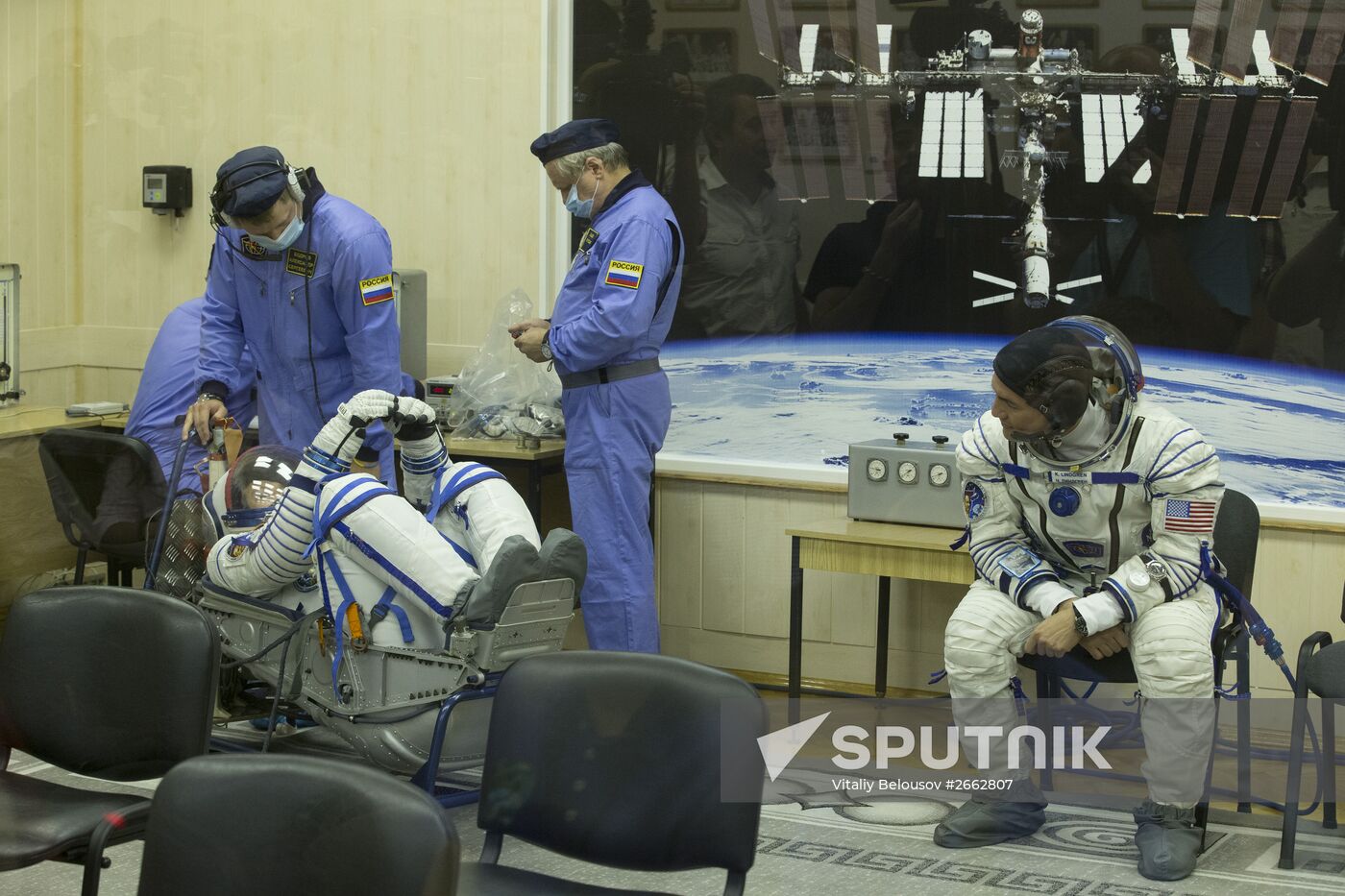 Soyuz TMA-17M launch from Baikonur cosmodrome