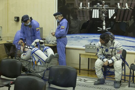 Soyuz TMA-17M launch from Baikonur cosmodrome