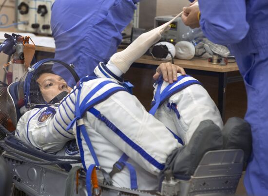 Soyuz TMA-17M launch from Baikonur cosmodrome