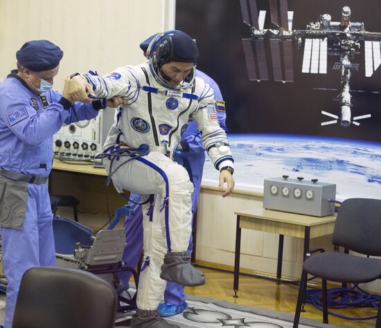Soyuz TMA-17M launch from Baikonur cosmodrome