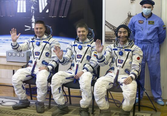 Soyuz TMA-17M launch from Baikonur cosmodrome