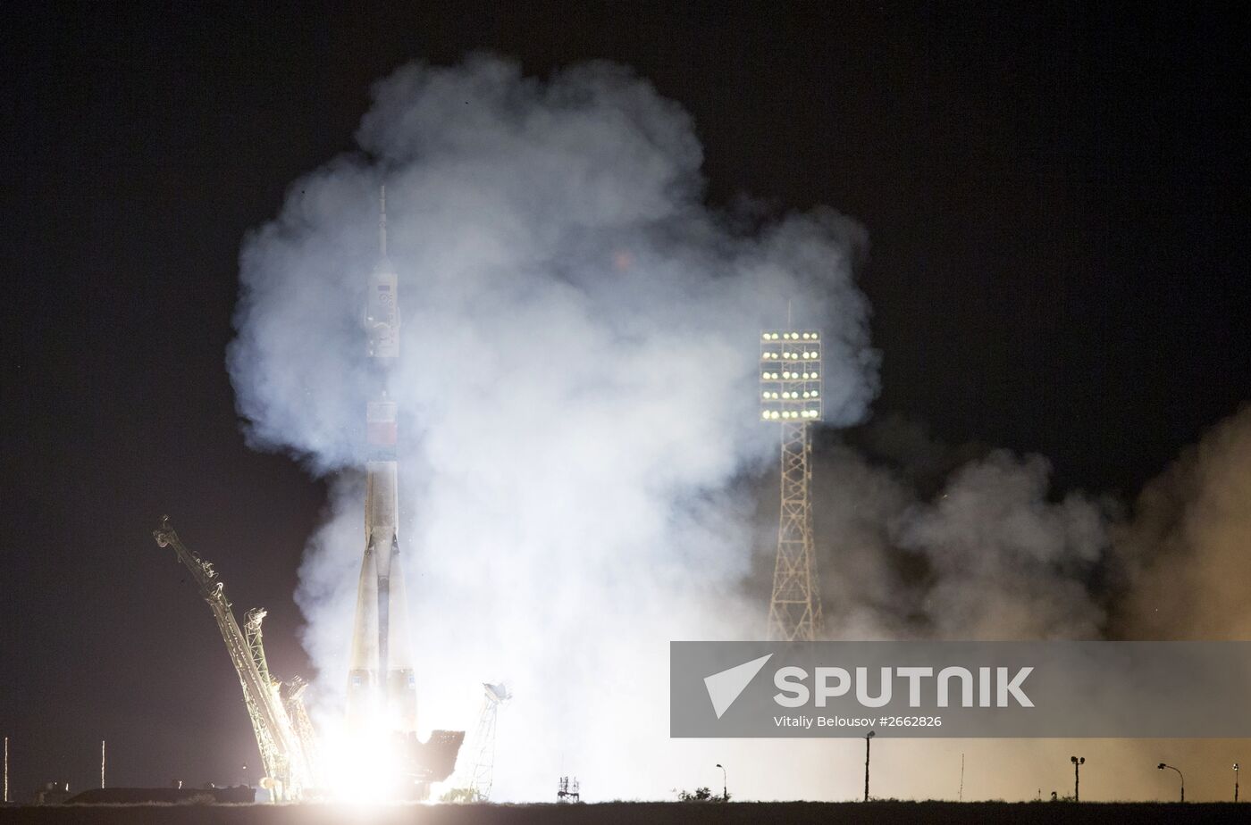 Launch of Soyuz TMA-17M from Baikonur Space Center