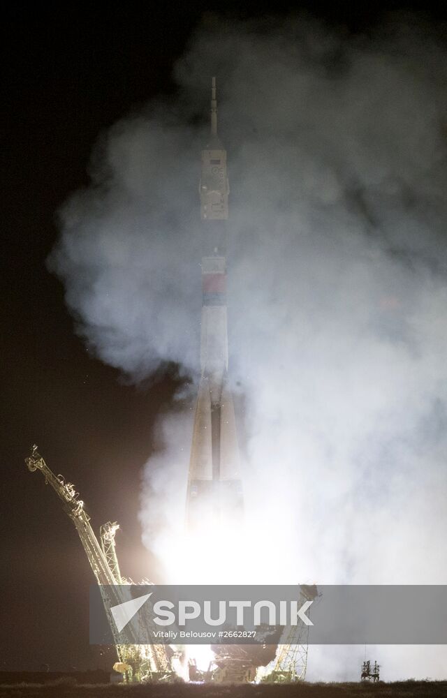 Launch of Soyuz TMA-17M from Baikonur Space Center