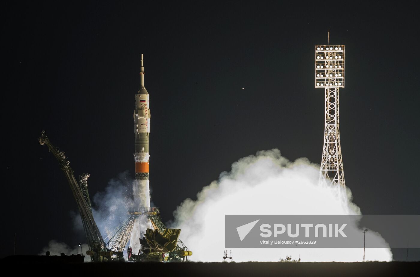 Launch of Soyuz TMA-17M from Baikonur Space Center