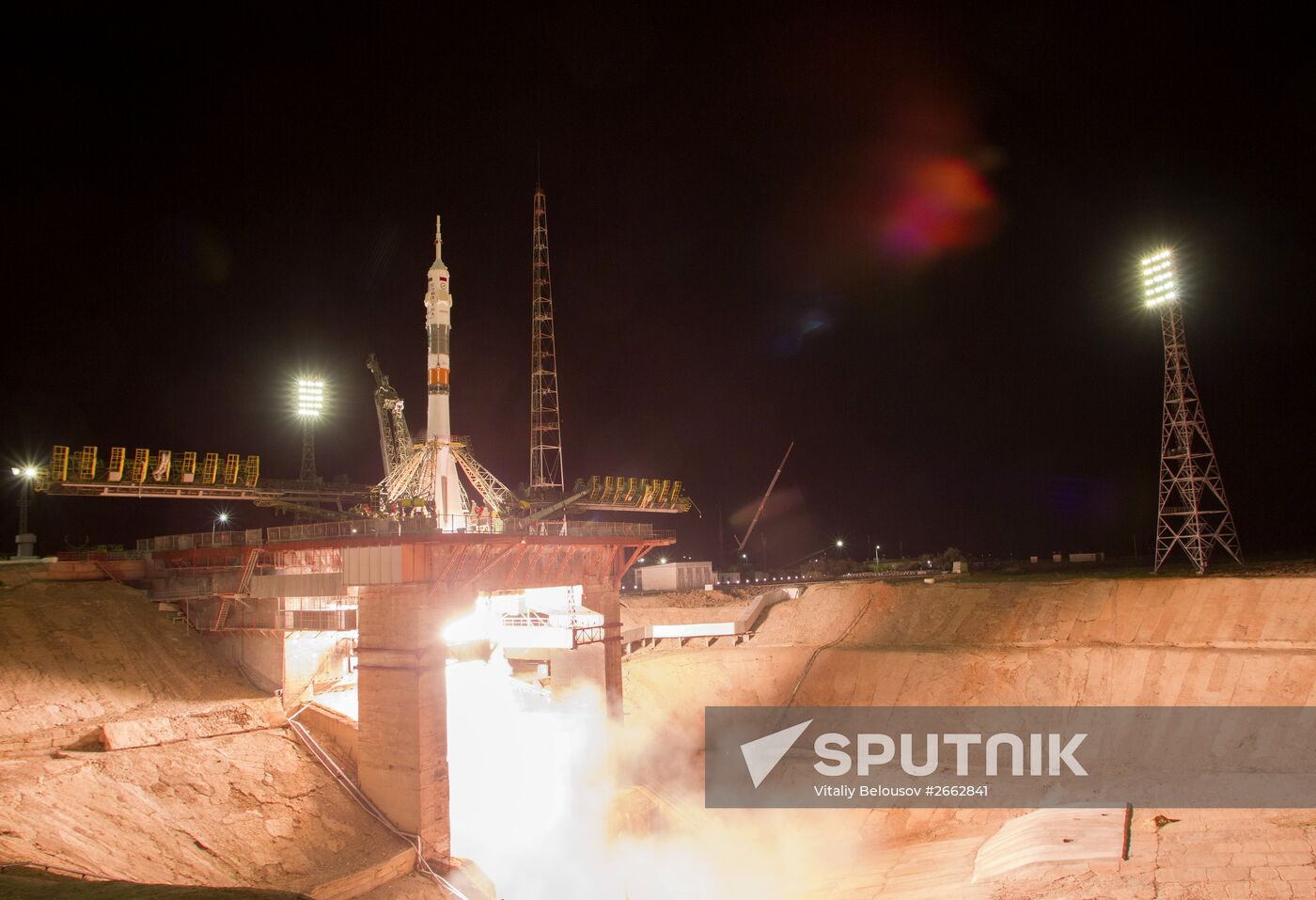 Launch of Soyuz TMA-17M from Baikonur Space Center