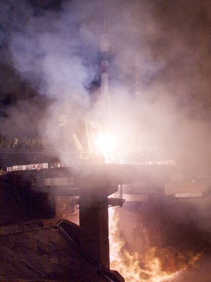 Launch of Soyuz TMA-17M from Baikonur Space Center