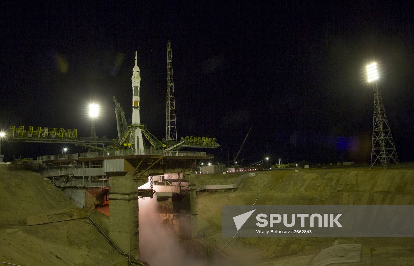 Launch of Soyuz TMA-17M from Baikonur Space Center