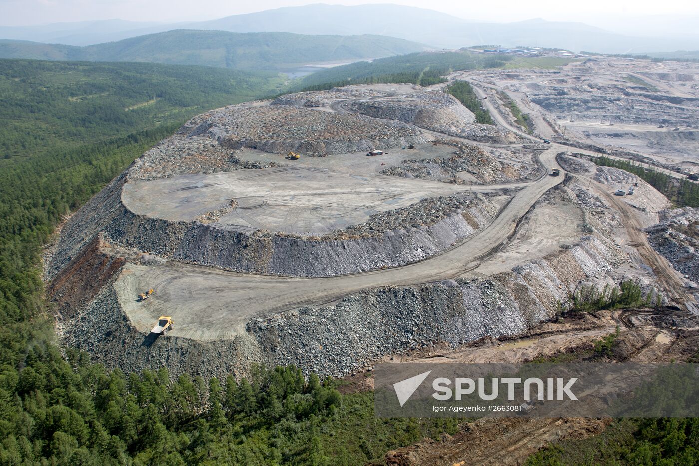 Gold ore deposits in Amur Region