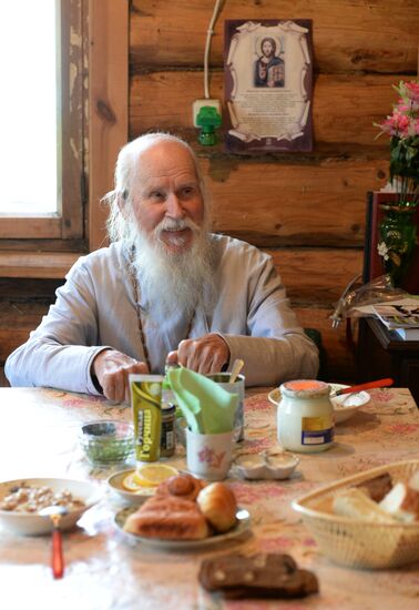 Village priest, presbyter of St. Flor and St. Lavr Church in Florovskoye, Yaroslavl Region
