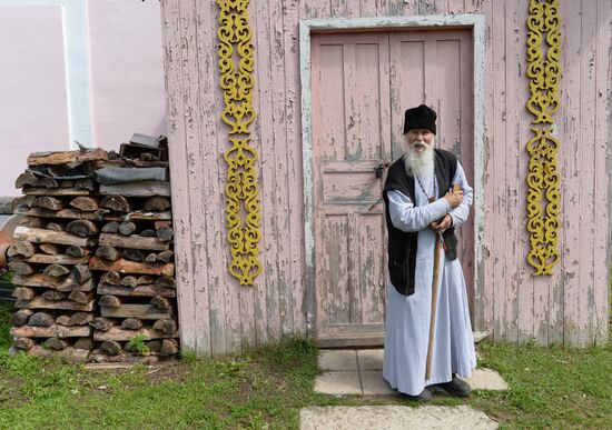 Village priest, presbyter of St. Flor and St. Lavr Church in Florovskoye, Yaroslavl Region