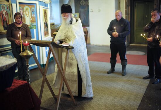 Village priest, presbyter of St. Flor and St. Lavr Church in Florovskoye, Yaroslavl Region
