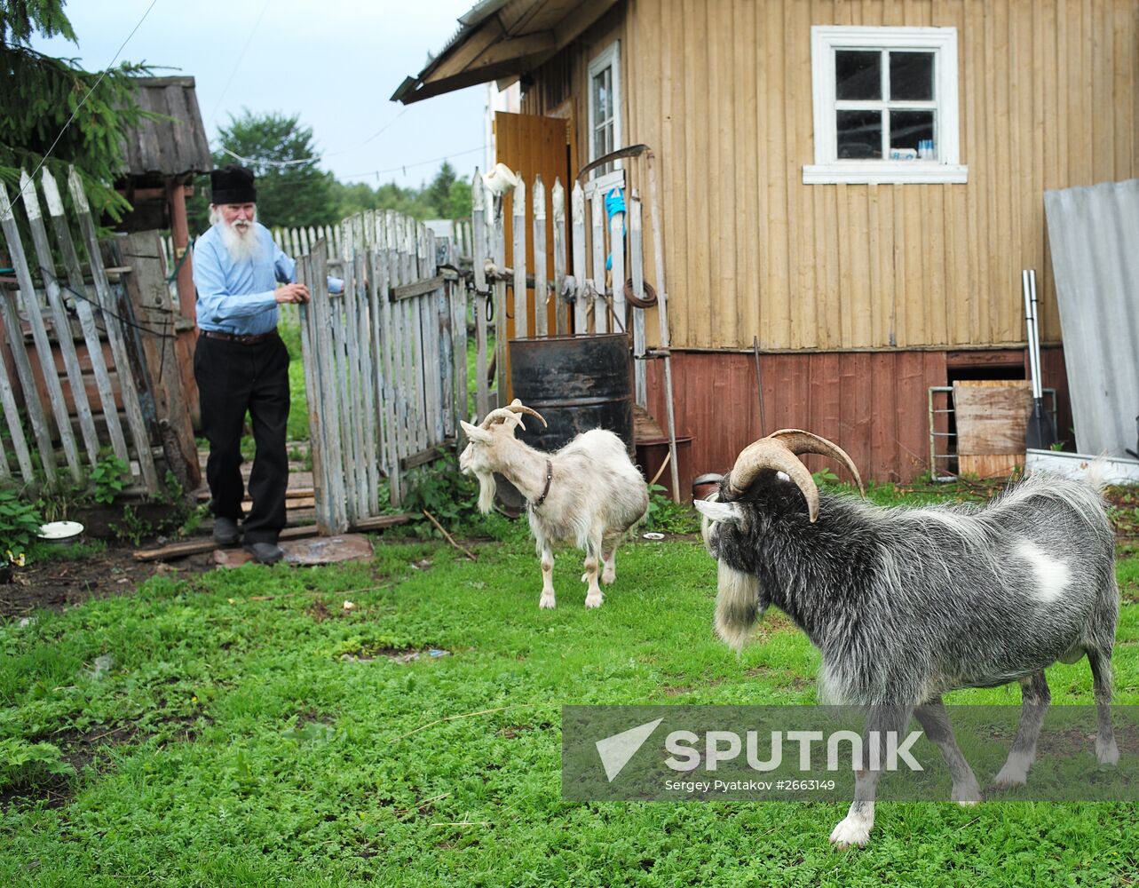 Village priest, presbyter of St. Flor and St. Lavr Church in Florovskoye, Yaroslavl Region