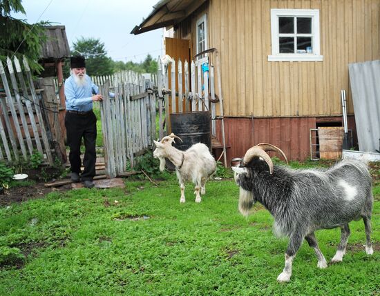 Village priest, presbyter of St. Flor and St. Lavr Church in Florovskoye, Yaroslavl Region