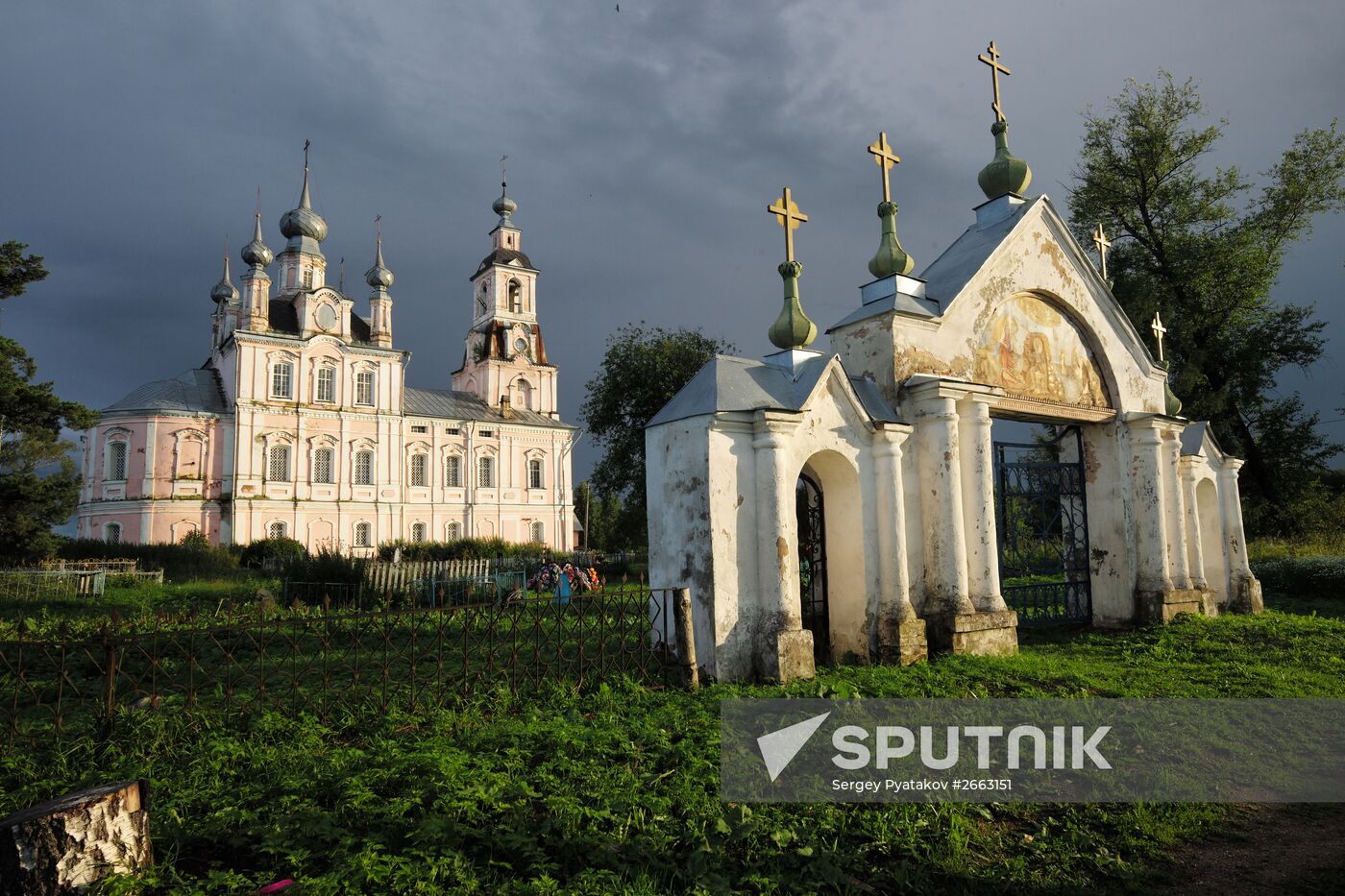 Village priest, presbyter of St. Flor and St. Lavr Church in Florovskoye, Yaroslavl Region